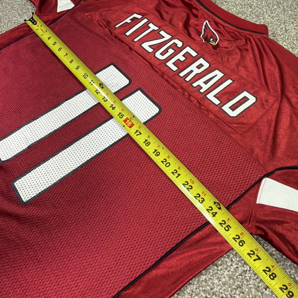 Reebok Larry Fitzgerald Jersey Signed XL Classic Excellent Condition - Picture 8 of 9